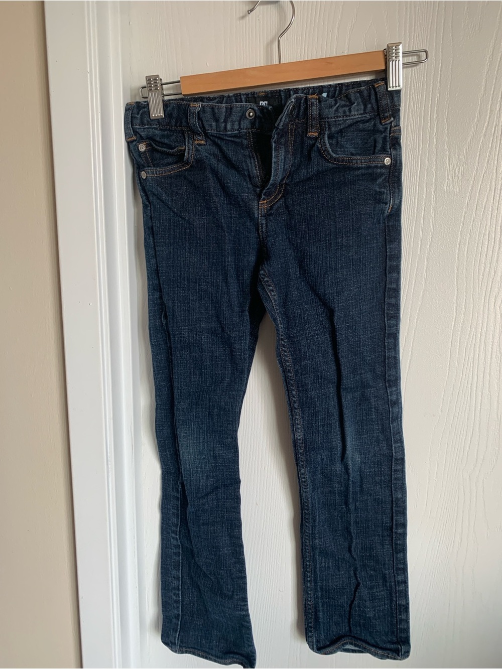 DC Women’s Dark Blue Straight-Leg Jeans